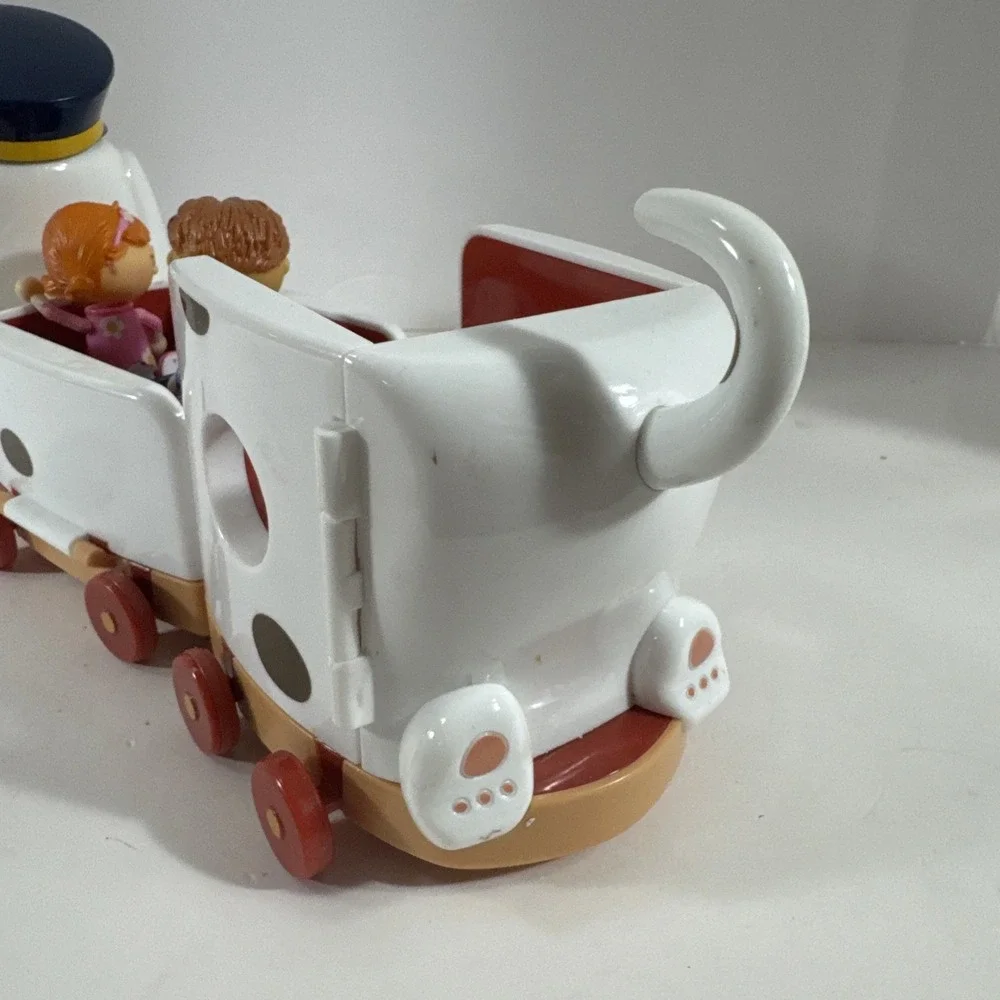 Tickety Toc Pufferty Dog Toys R Us Musical‎ Train w/ Figures Tested/Working